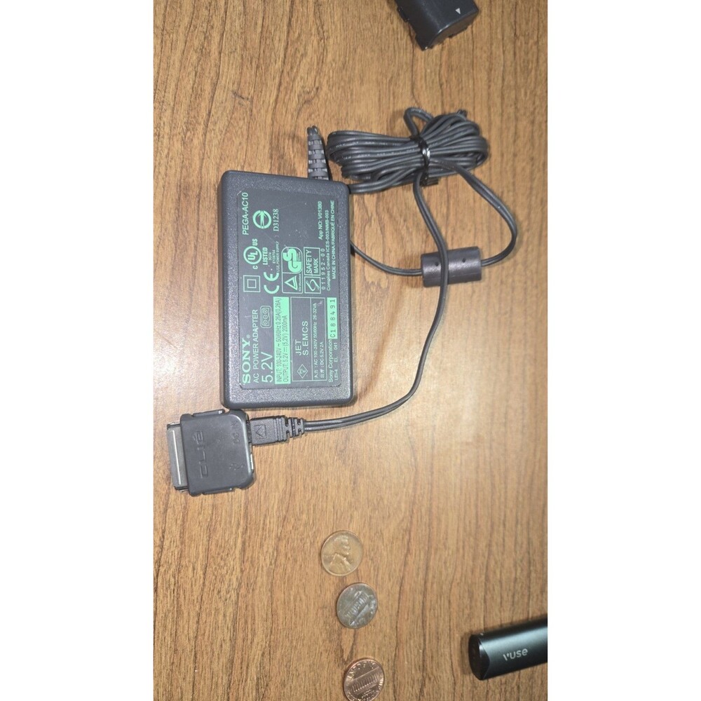 Sony AC Power Adapter PEGA-AC10 5.2V for Sony Clie Handheld With Adapter Plug